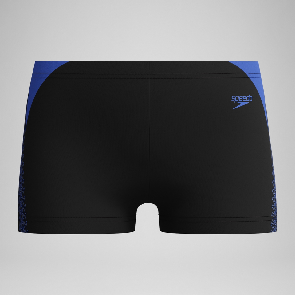 Logo Badehose 6,5 cm Blau für Jungen