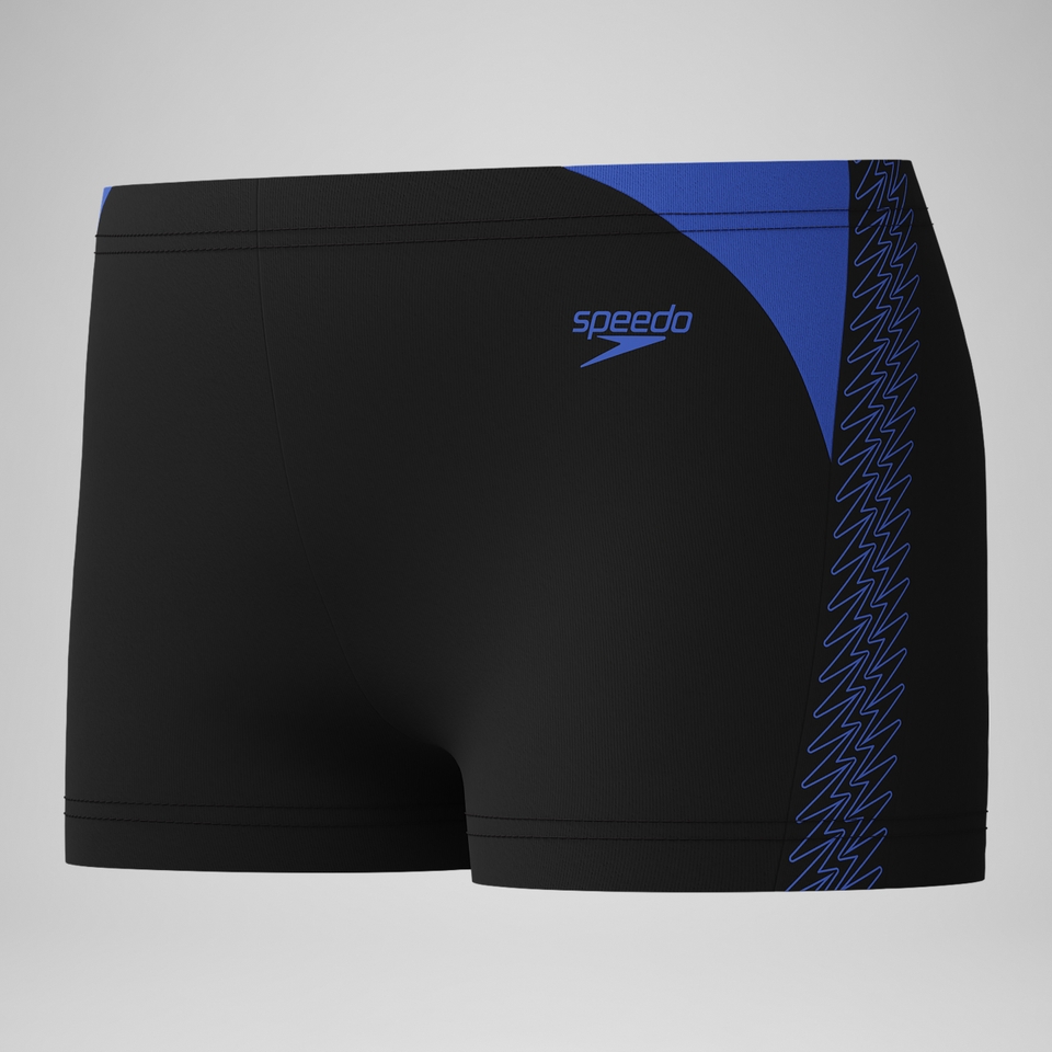 Logo Badehose 6,5 cm Blau für Jungen