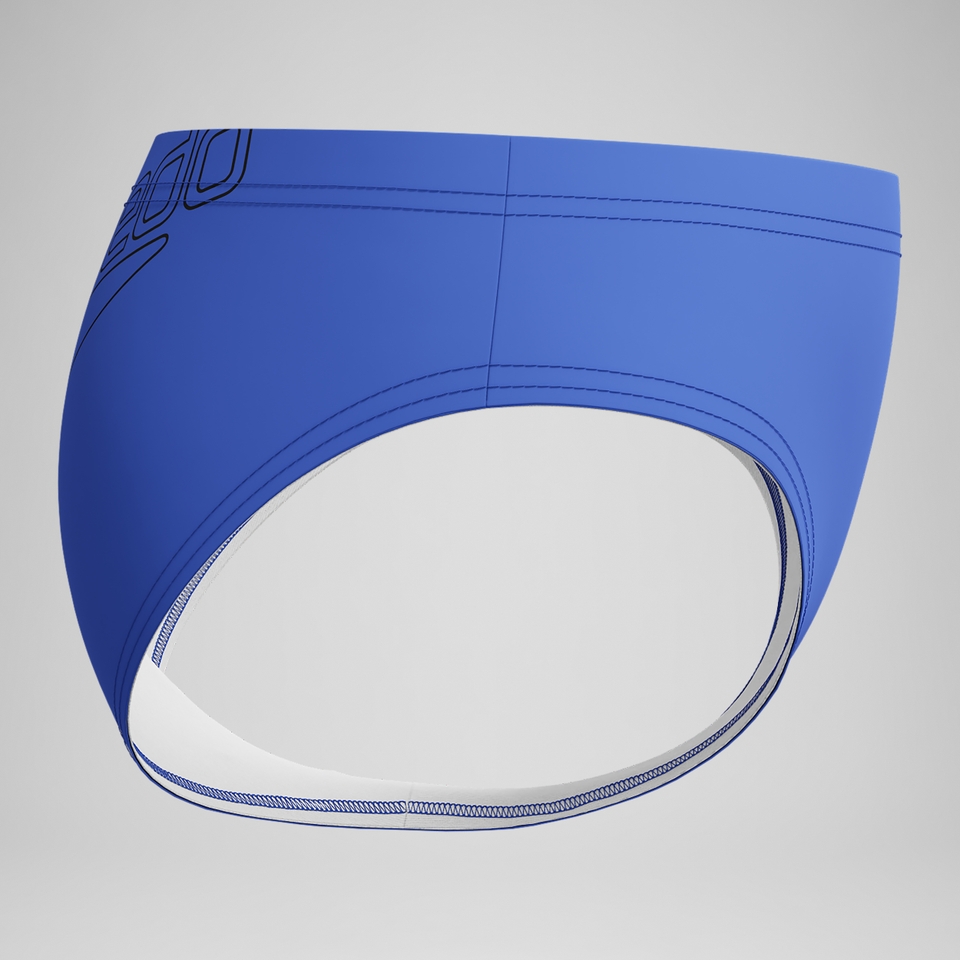 Boys' 6.5cm Logo Brief Blue
