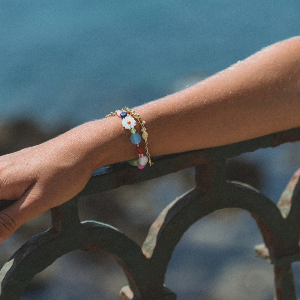 Anni Lu Happy 18k Gold-Plated Bracelet