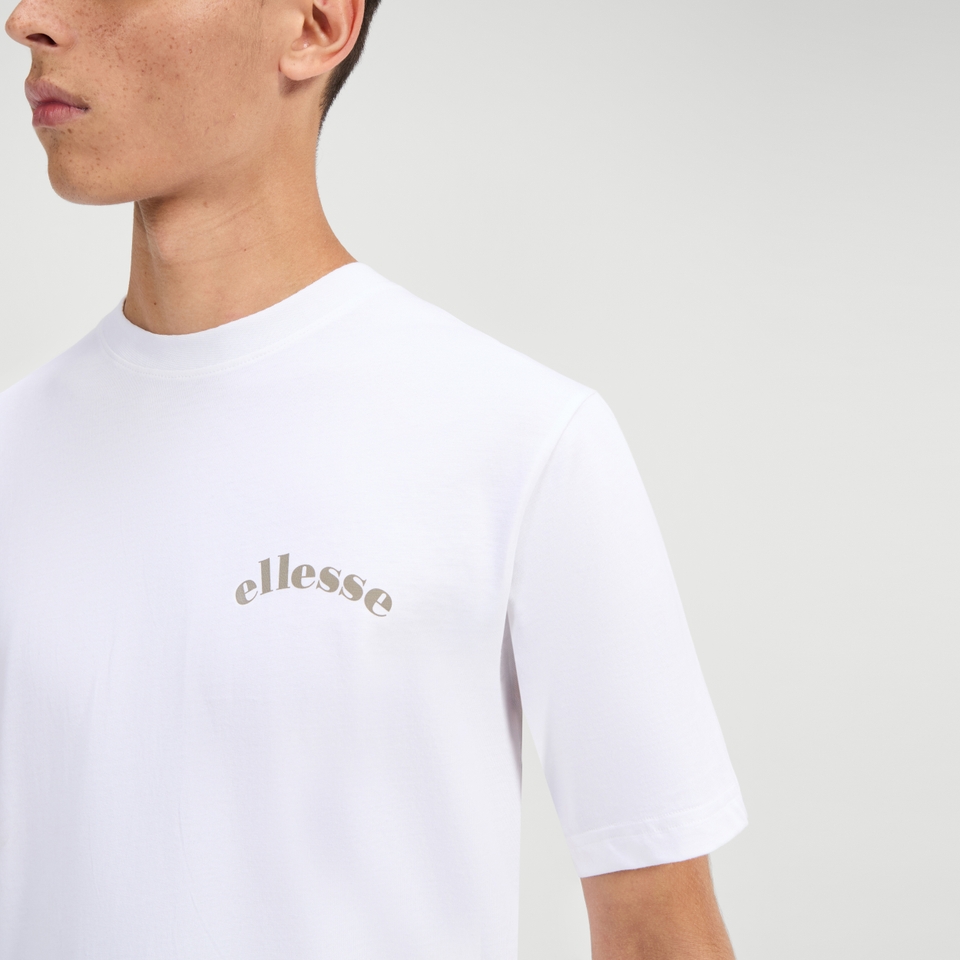 Courtside Club T-Shirt für Herren Weiss
