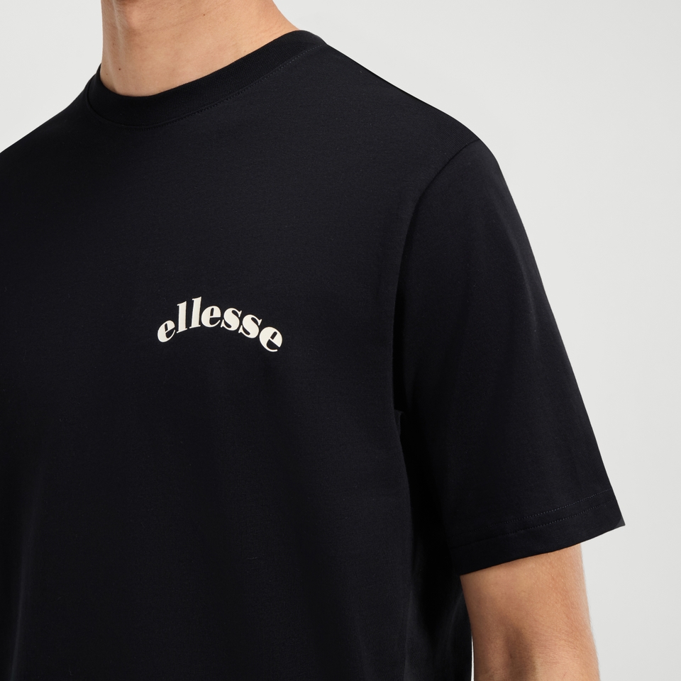 Courtside Club T-Shirt für Herren Schwarz