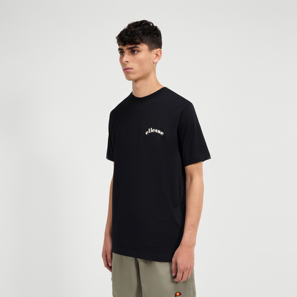 Courtside Club T-Shirt für Herren Schwarz