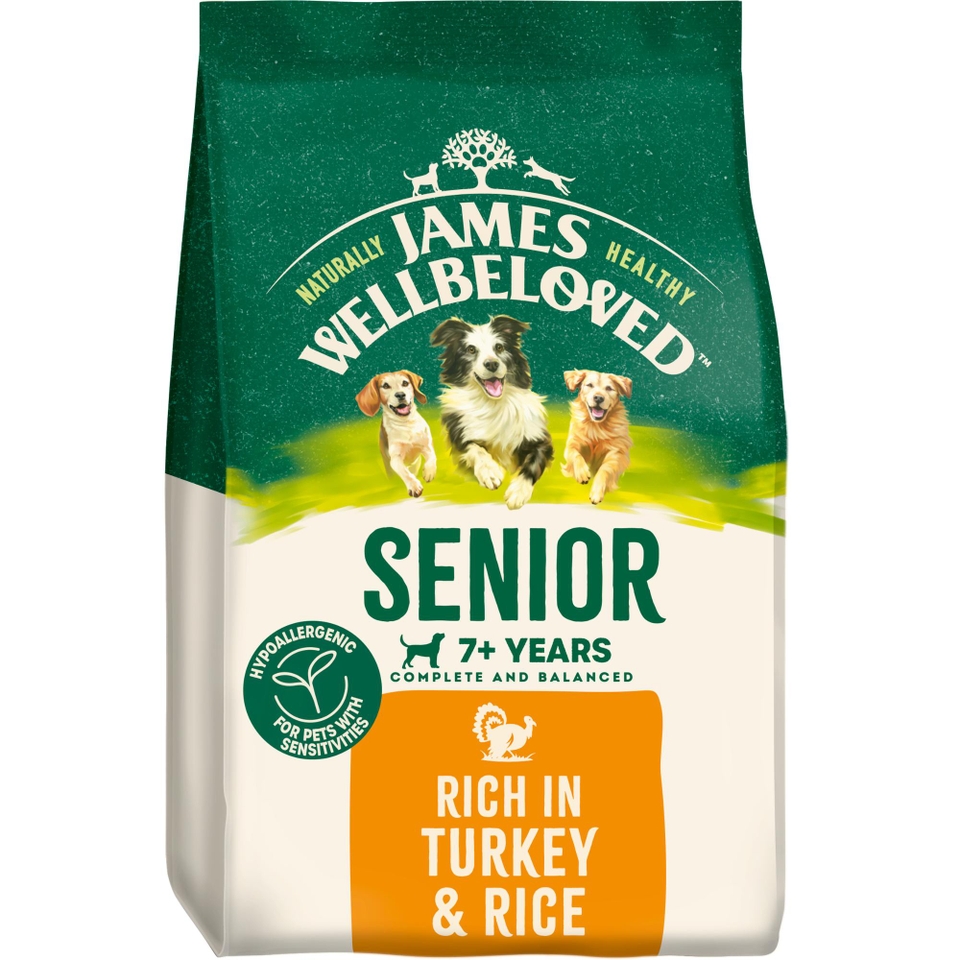 Senior Turkey & Rice Dry Dog Food
