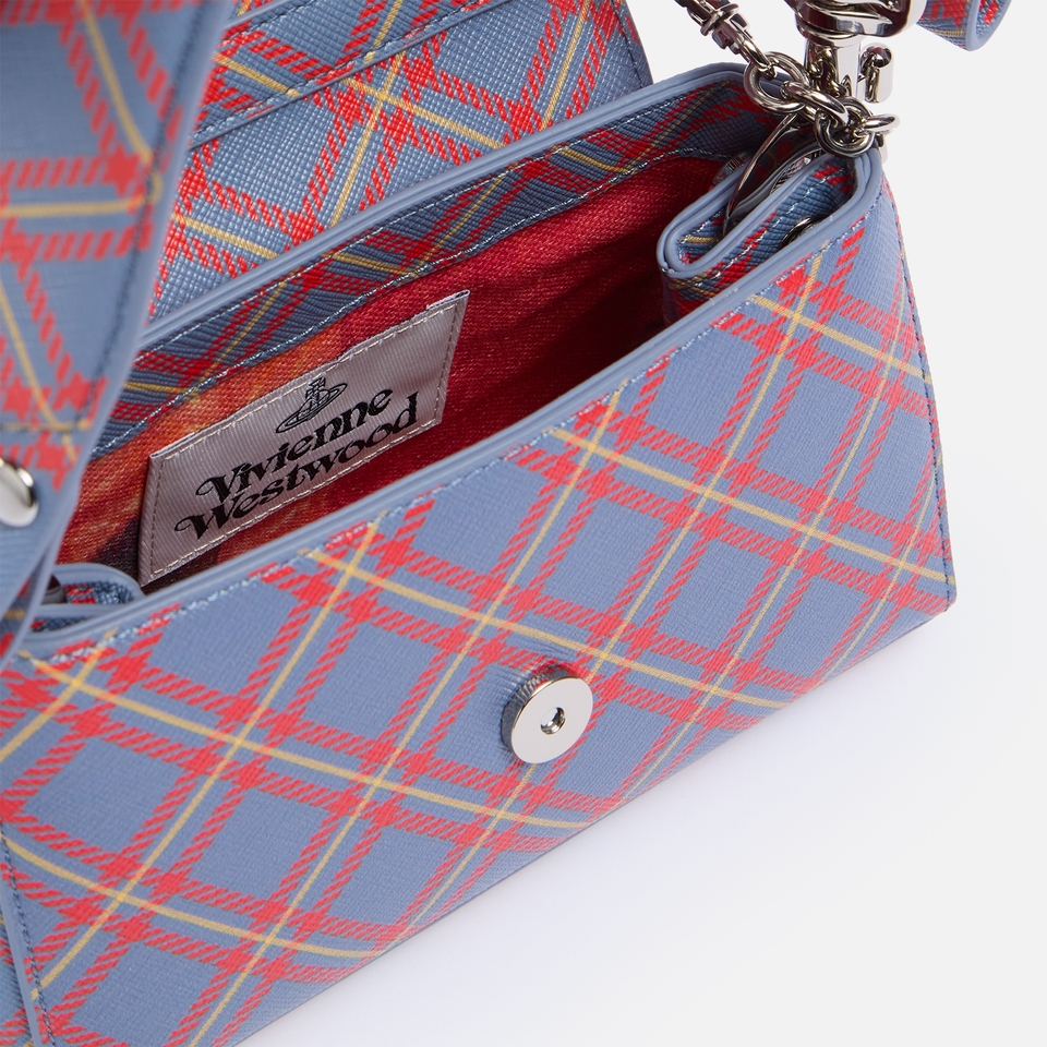 Vivienne Westwood Hazel Saffiano-Effect Small Handbag