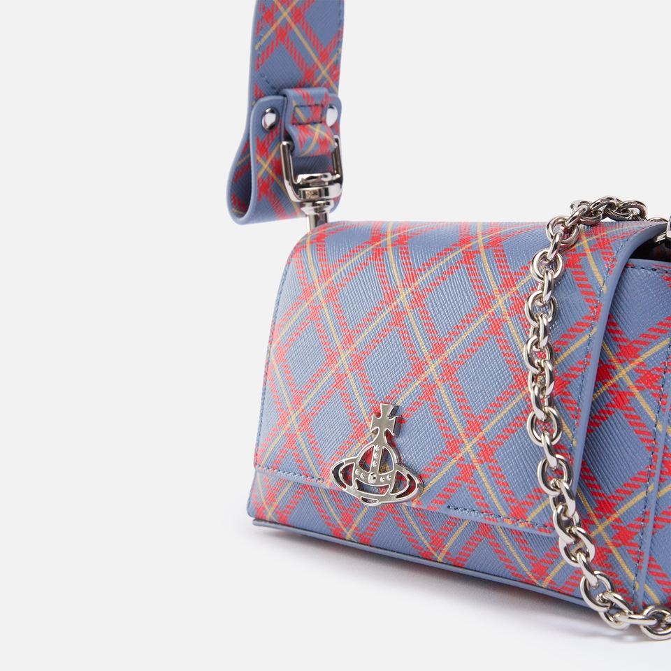 Vivienne Westwood Hazel Saffiano-Effect Small Handbag