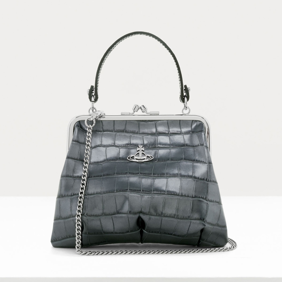 Vivienne Westwood Granny Frame Faux Leather Purse
