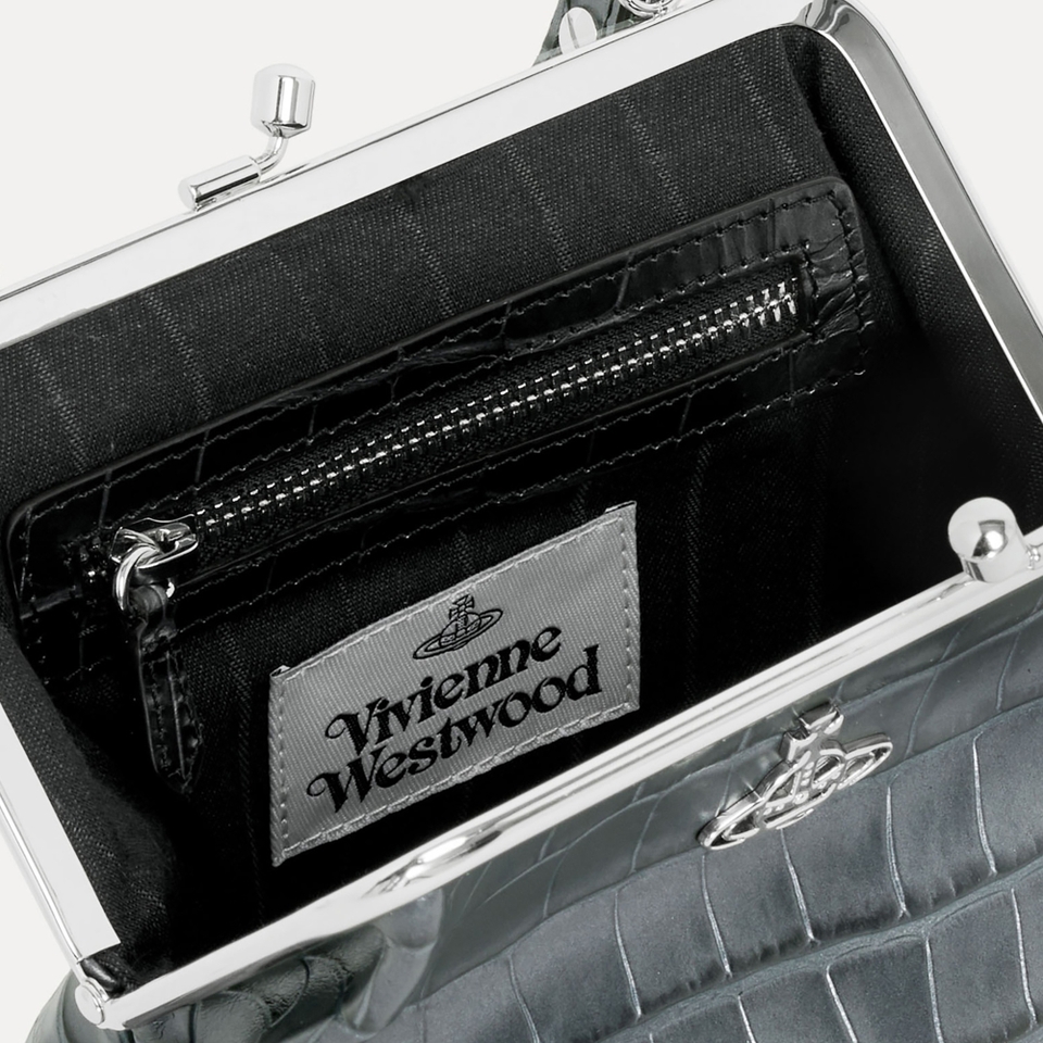Vivienne Westwood Granny Frame Faux Leather Purse