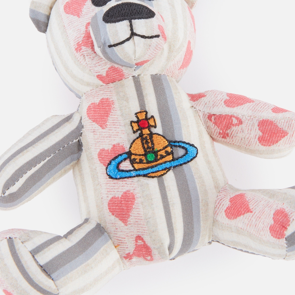 Vivienne Westwood Teddy Bear Cotton-Twill Keyring
