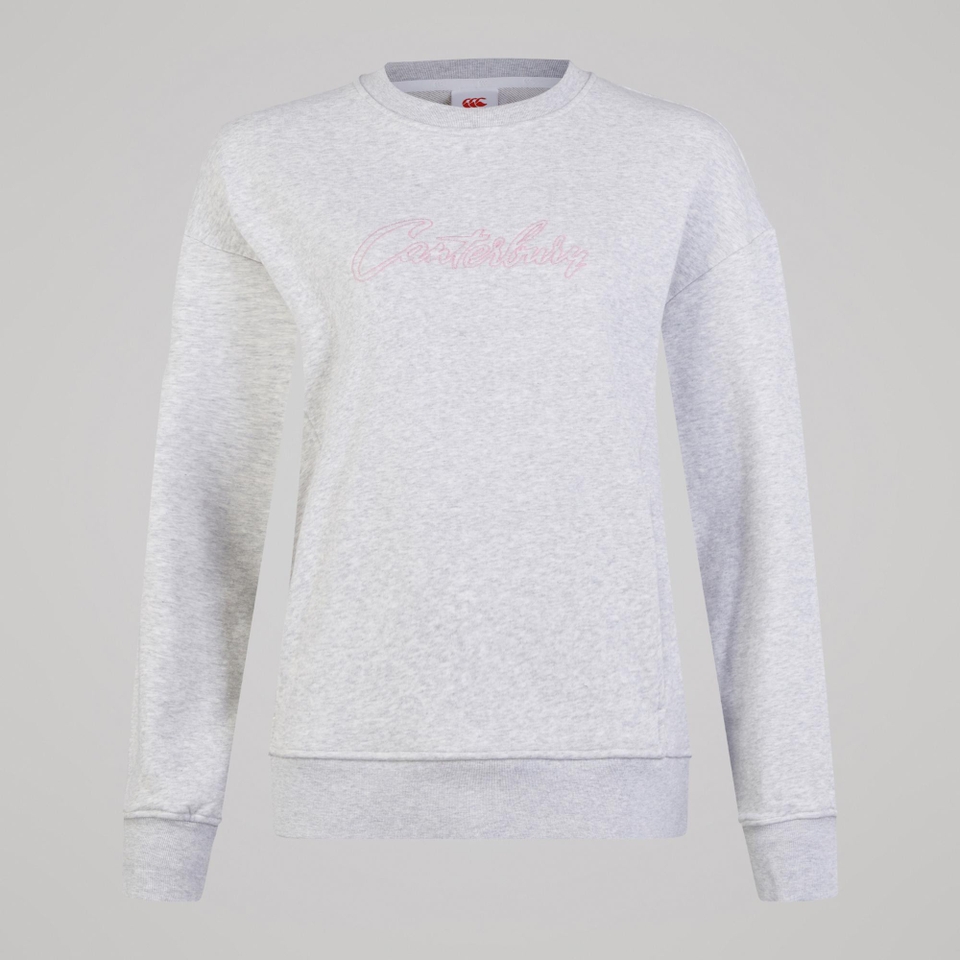WOMENS SCENE-SET CREW GREY