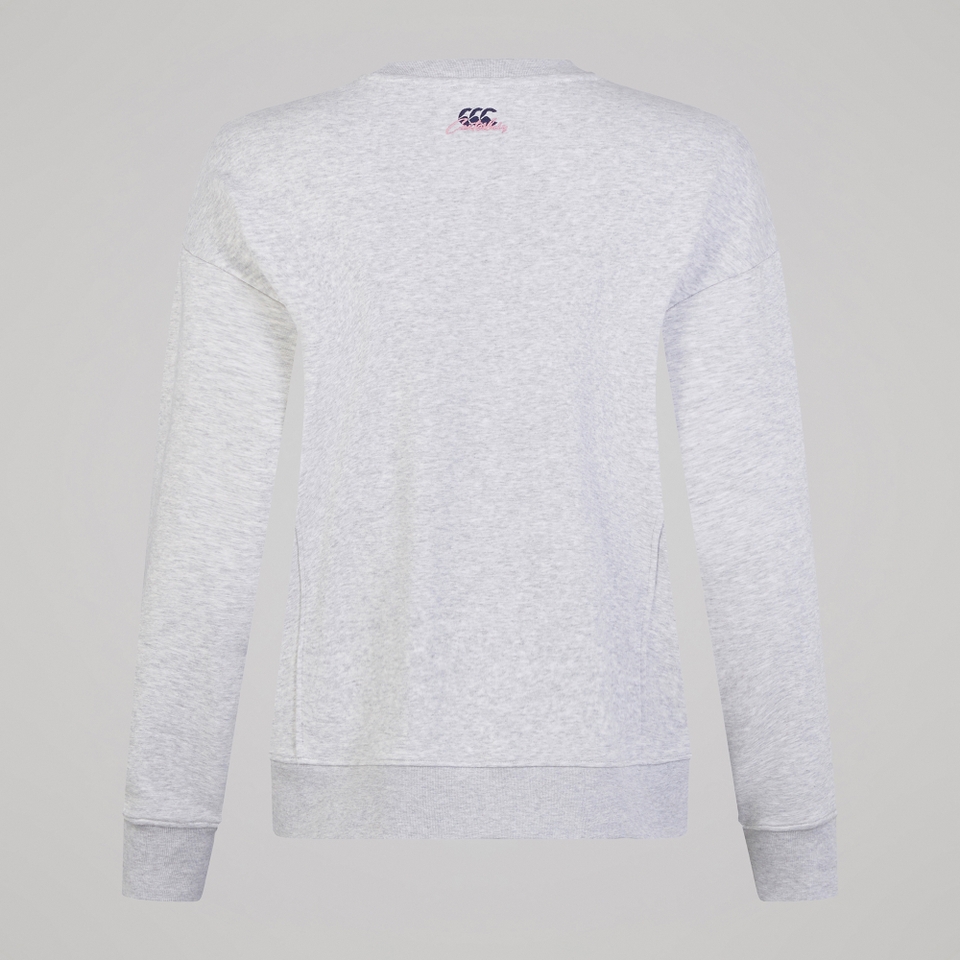 WOMENS SCENE-SET CREW GREY