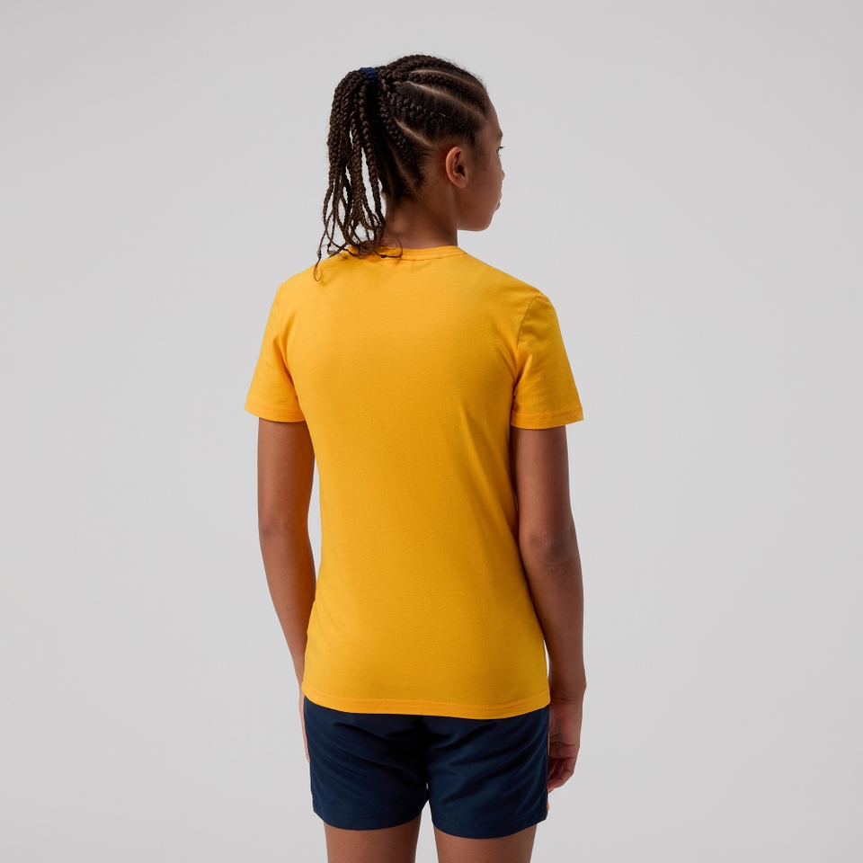 KIDS FUNDAMENTAL T-SHIRT YELLOW