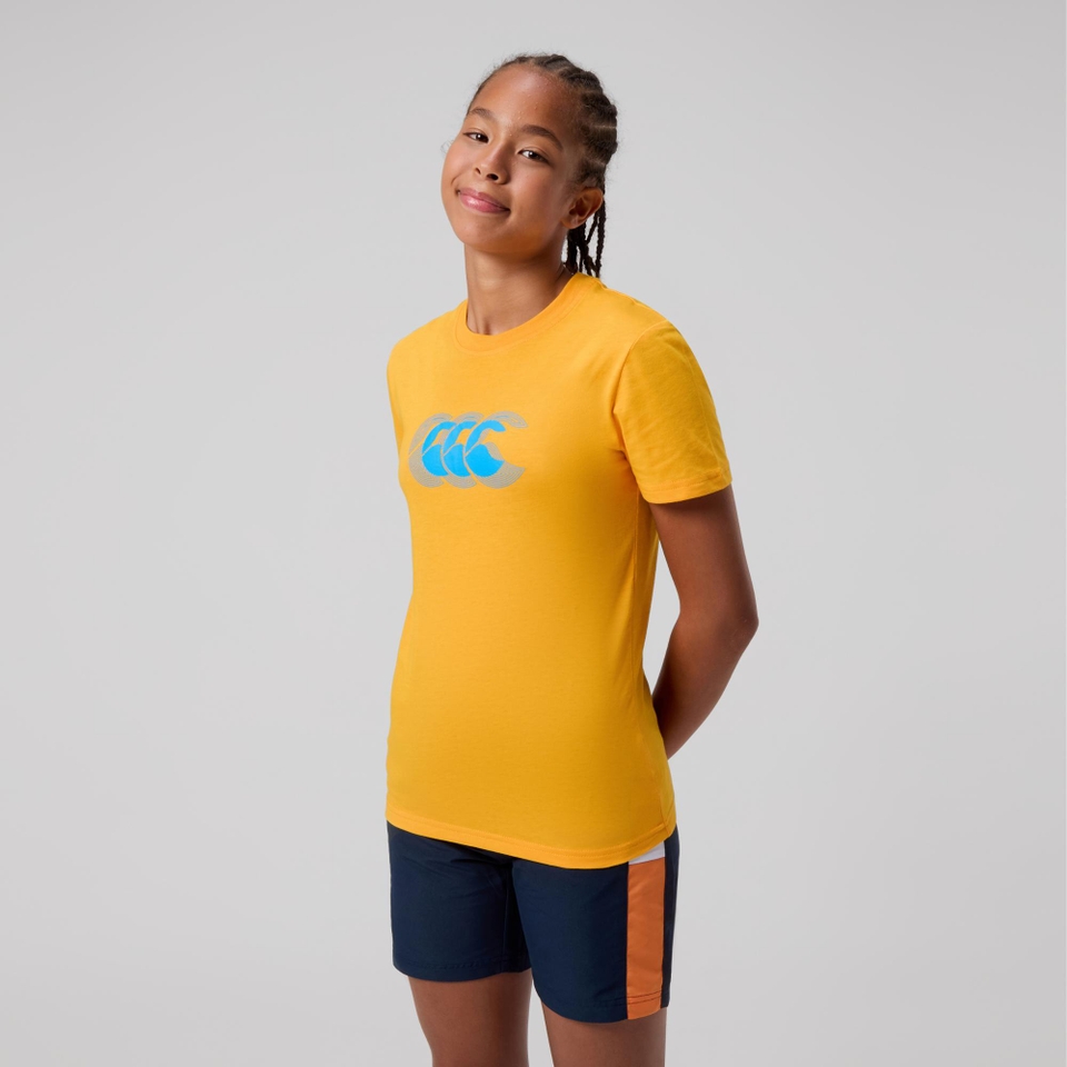KIDS FUNDAMENTAL T-SHIRT YELLOW