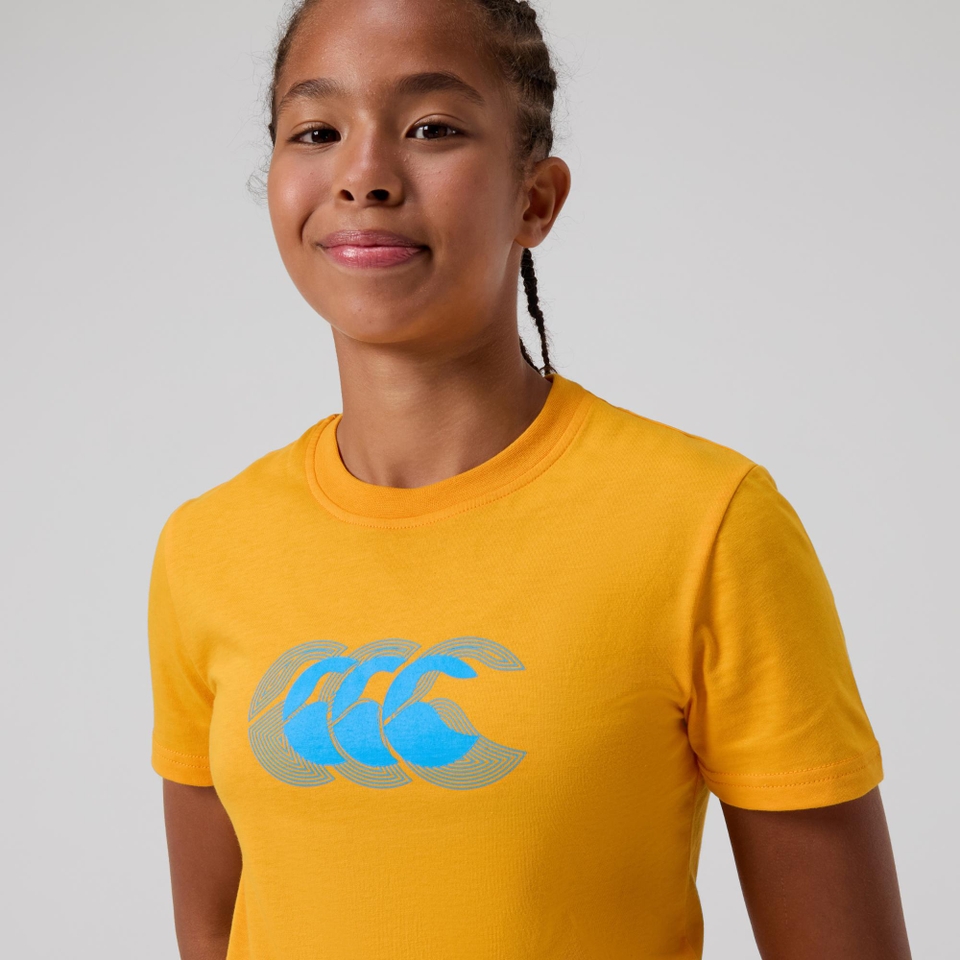 KIDS FUNDAMENTAL T-SHIRT YELLOW