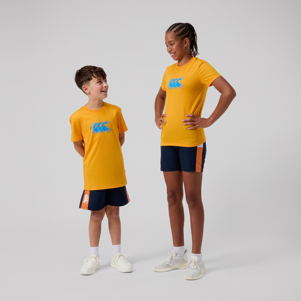KIDS FUNDAMENTAL T-SHIRT YELLOW