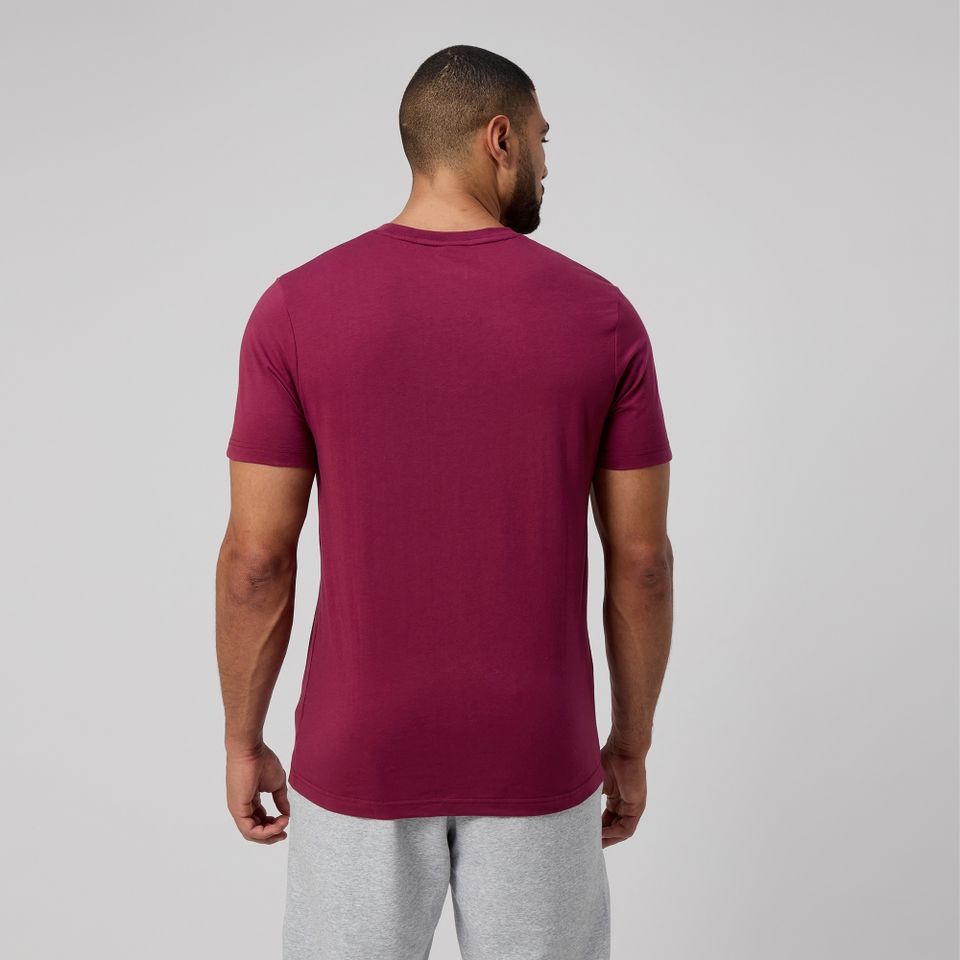 MENS FUNDAMENTAL T-SHIRT MAROON