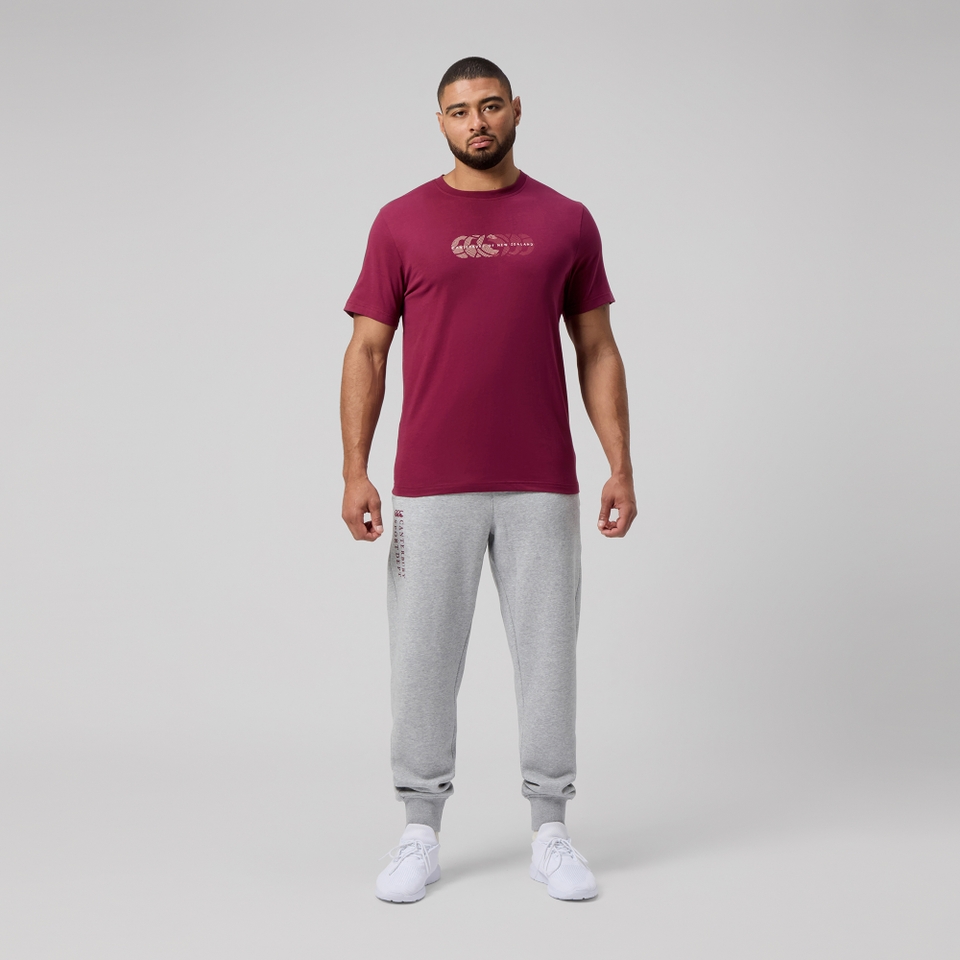 MENS FUNDAMENTAL T-SHIRT MAROON