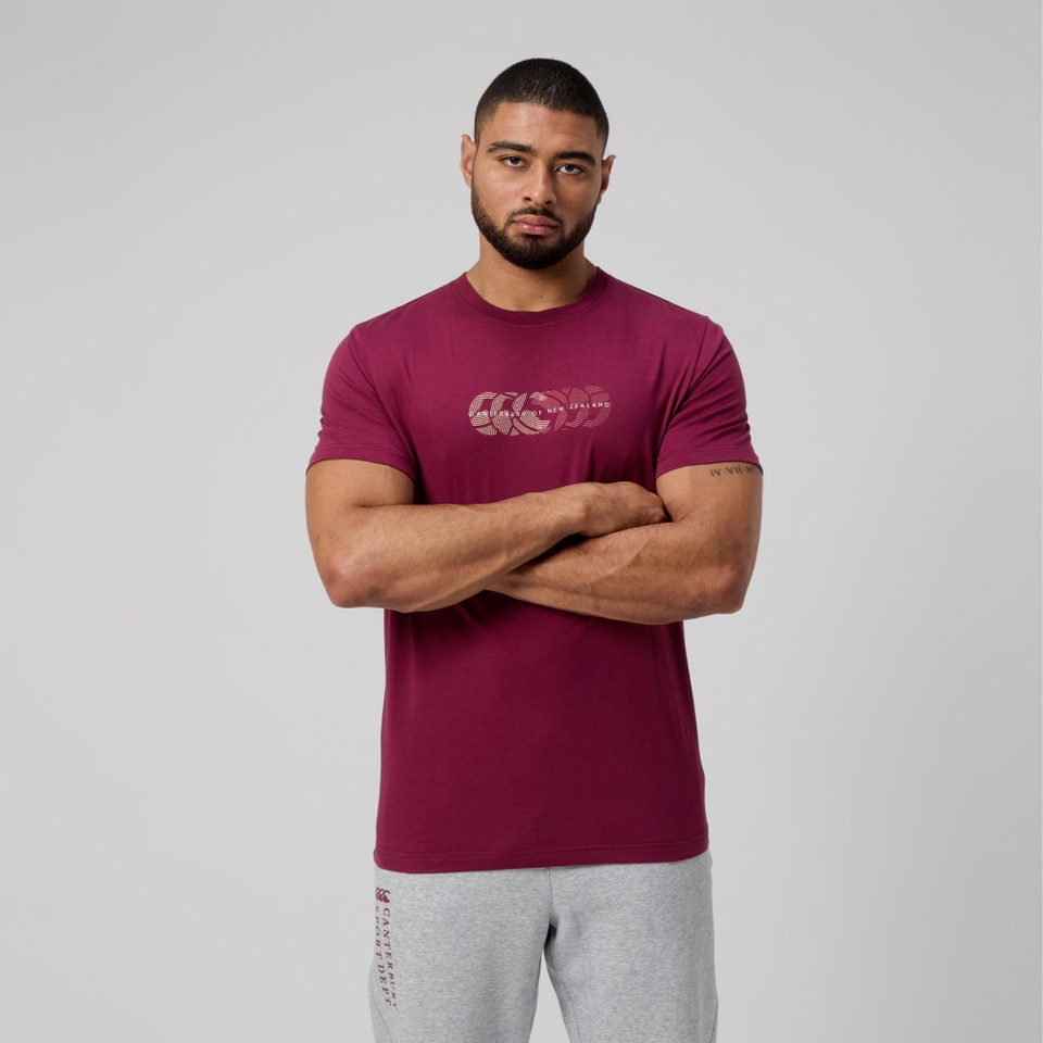 MENS FUNDAMENTAL T-SHIRT MAROON