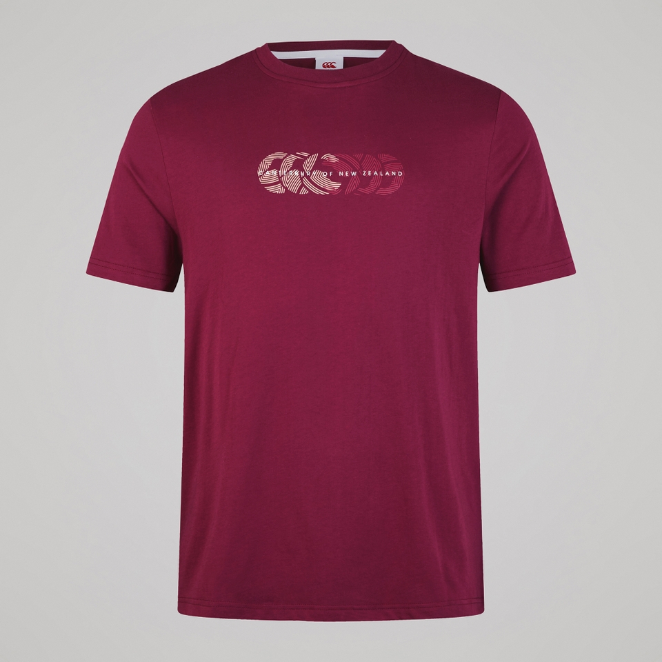 MENS FUNDAMENTAL T-SHIRT MAROON
