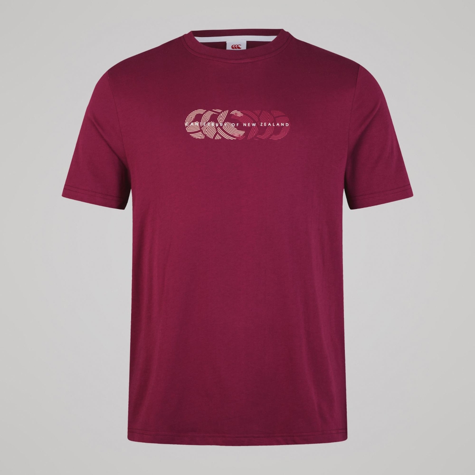 MENS FUNDAMENTAL T-SHIRT MAROON