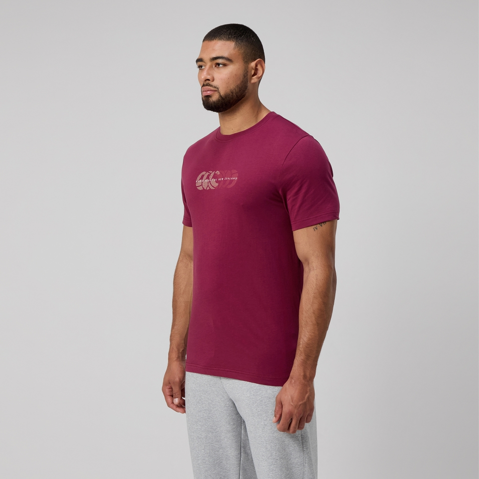 MENS FUNDAMENTAL T-SHIRT MAROON