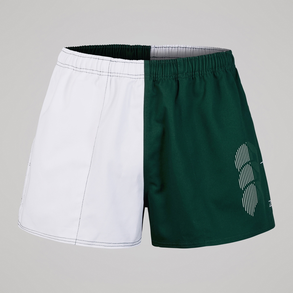 MENS FUNDAMENTAL HARLEQUIN SHORT GREEN