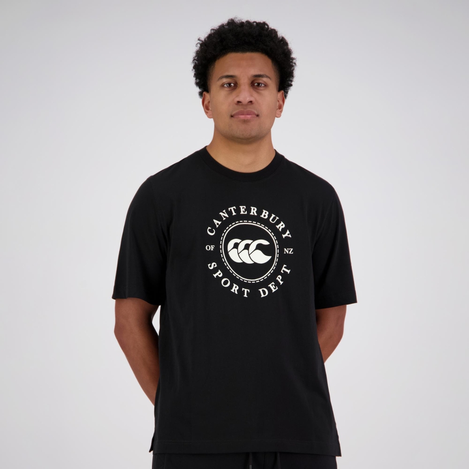 SPORT DEPT. LOGO T-SHIRT BLACK