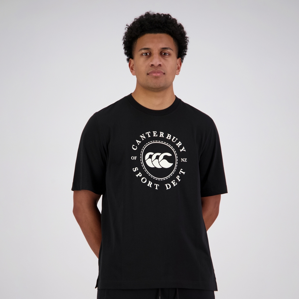 SPORT DEPT. LOGO T-SHIRT BLACK