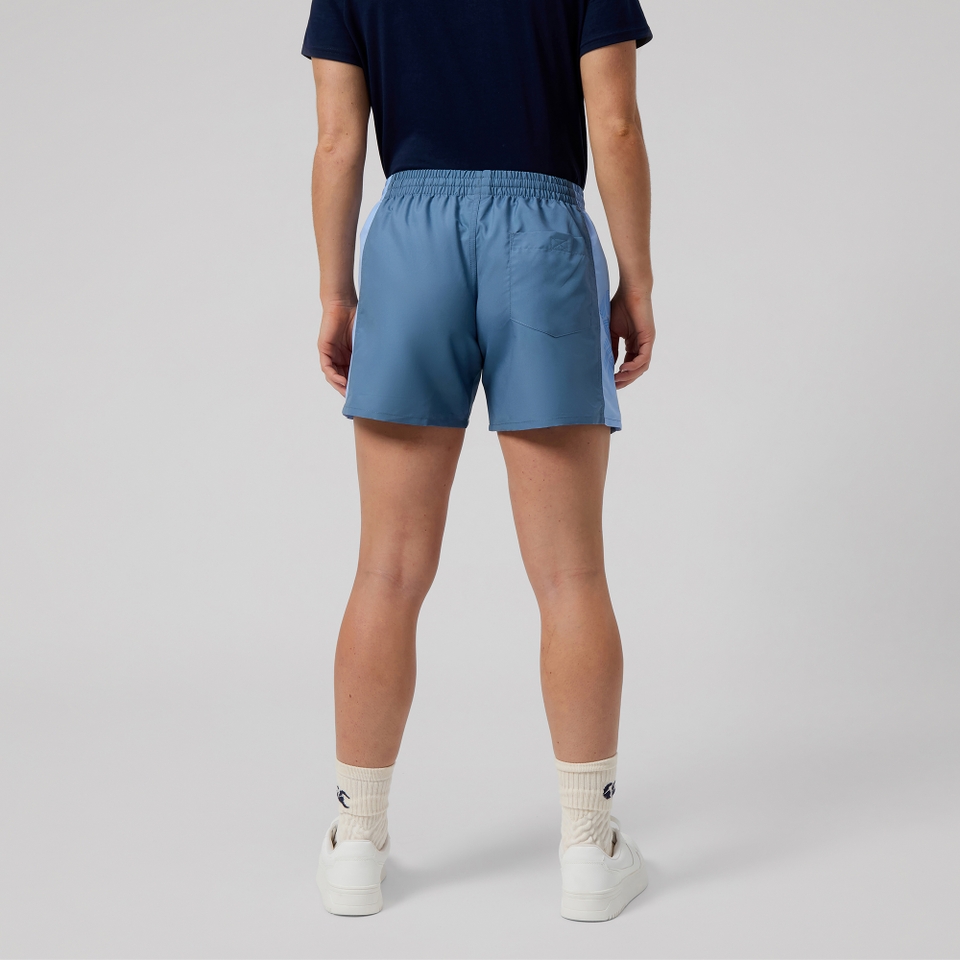 WOMENS FUNDAMENTAL PANEL TACTIC SHORT BLUE