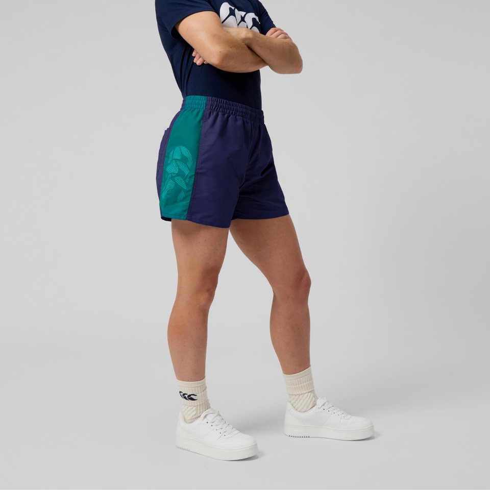 WOMENS FUNDAMENTAL PANEL TACTIC SHORT NAVY