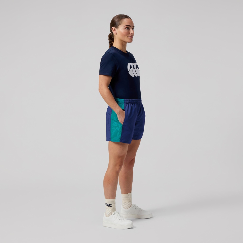 WOMENS FUNDAMENTAL PANEL TACTIC SHORT NAVY