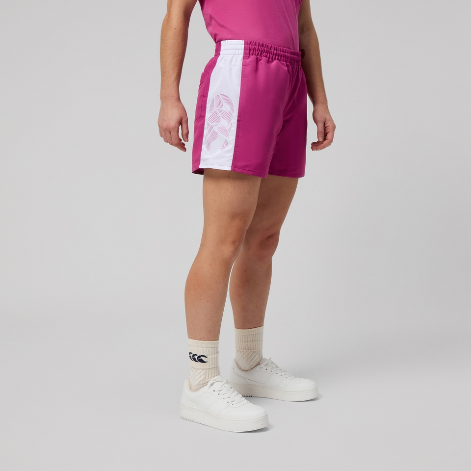 WOMENS FUNDAMENTAL PANEL TACTIC SHORT PINK