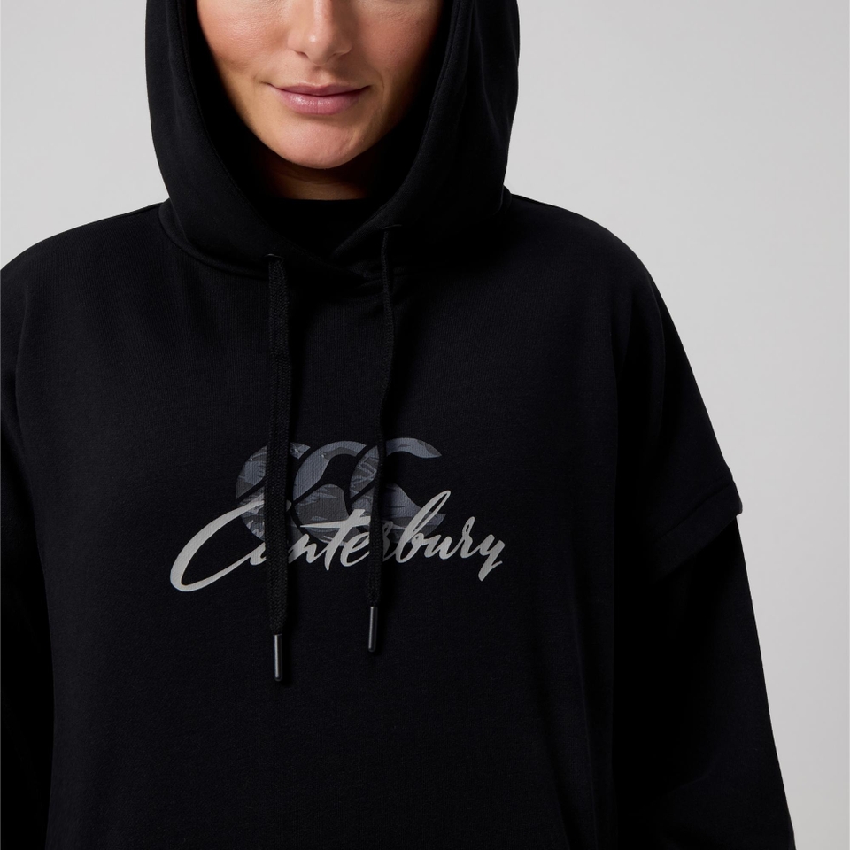 WOMENS FORCE HOODIE BLACK