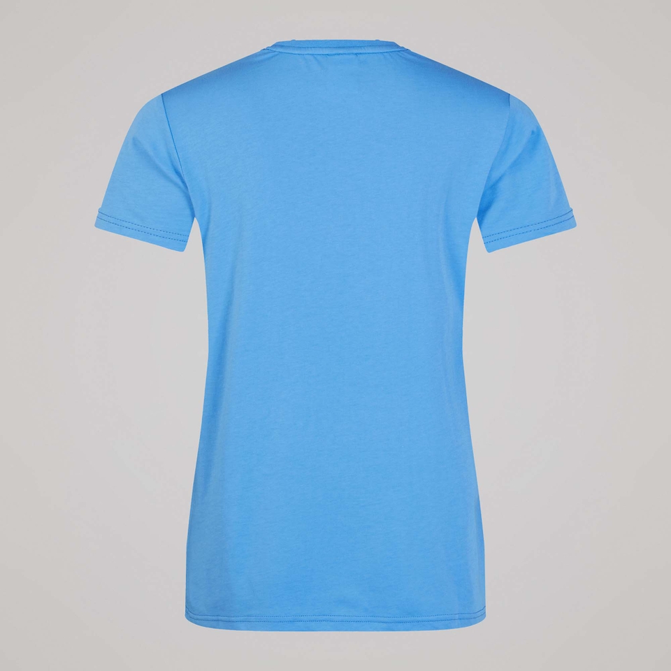 WOMENS FUNDAMENTAL T-SHIRT BLUE