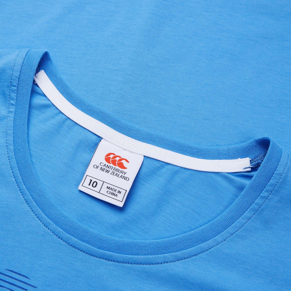 WOMENS FUNDAMENTAL T-SHIRT BLUE