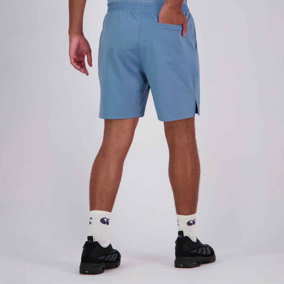 MENS TEMPO+ KNIT SHORT BLUE