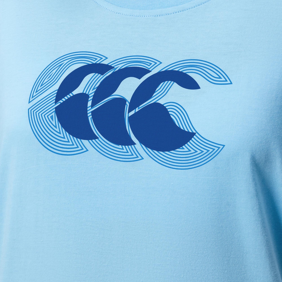 WOMENS FUNDAMENTAL T-SHIRT BLUE
