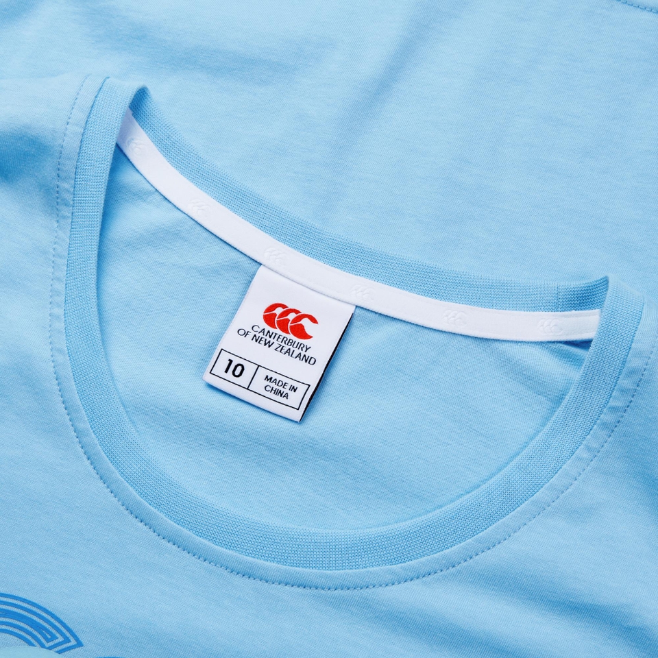 WOMENS FUNDAMENTAL T-SHIRT BLUE