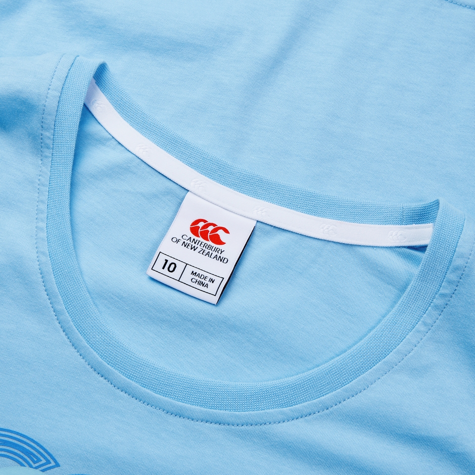 WOMENS FUNDAMENTAL T-SHIRT BLUE