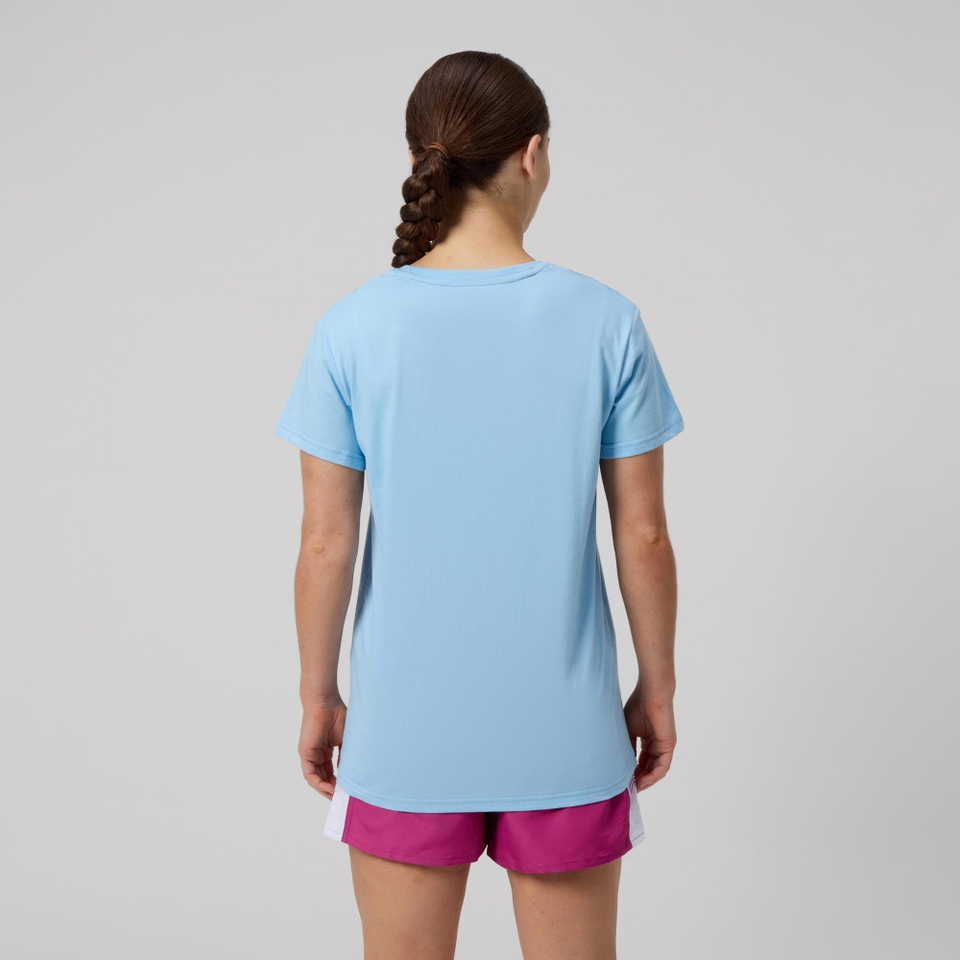 WOMENS FUNDAMENTAL T-SHIRT BLUE