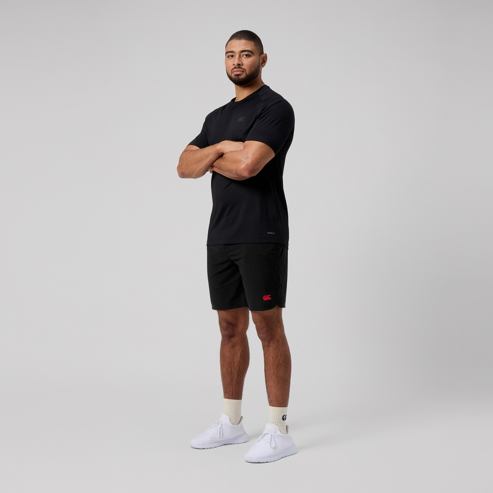 MENS EVEREST 7in WOVEN SHORT BLACK