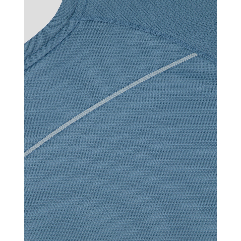 MENS TEMPO+ LONG SLEEVE TRAINING T-SHIRT BLUE