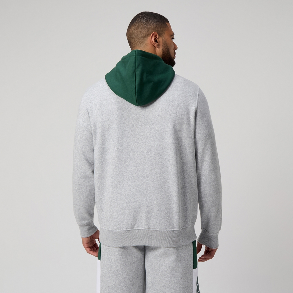 MENS LEGENDS PANEL HOODIE GREEN