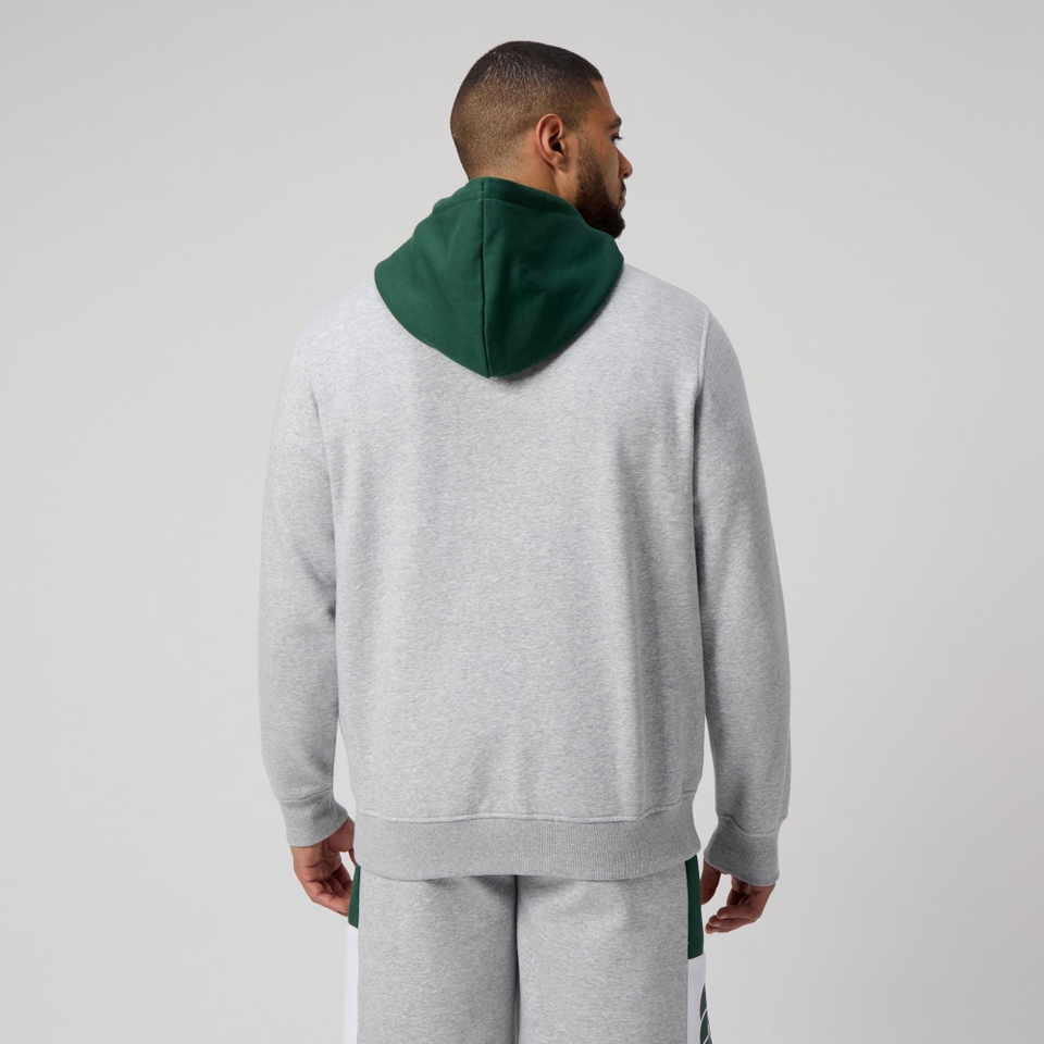 MENS LEGENDS PANEL HOODIE GREEN