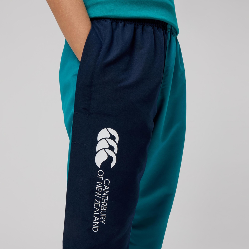 KIDS HARLEQUIN STADIUM TRACKPANT NAVY