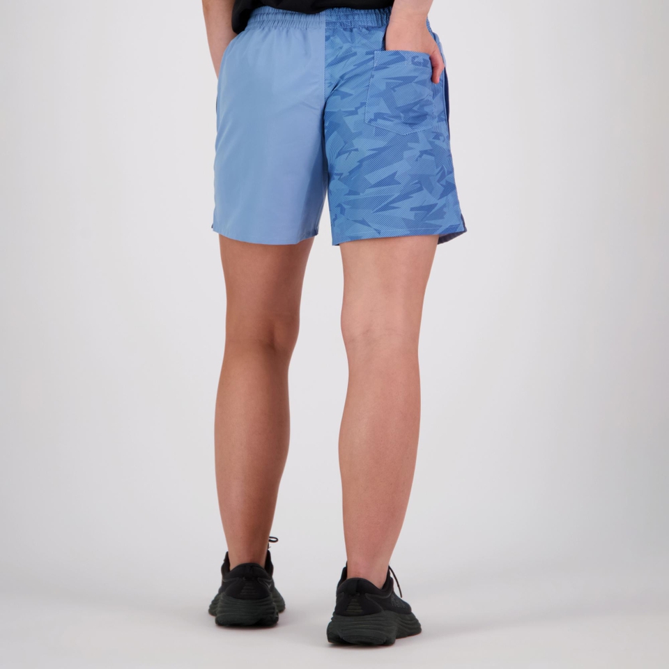 WOMENS CAMO HARLETIC SHORT BLUE
