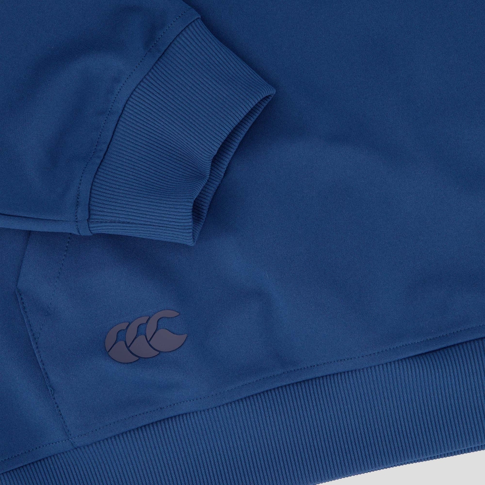 WOMENS TEMPO+ QUARTER ZIP SWEATER BLUE