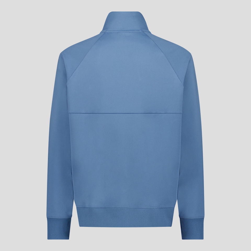 MENS TEMPO+ QUARTER ZIP SWEATER BLUE