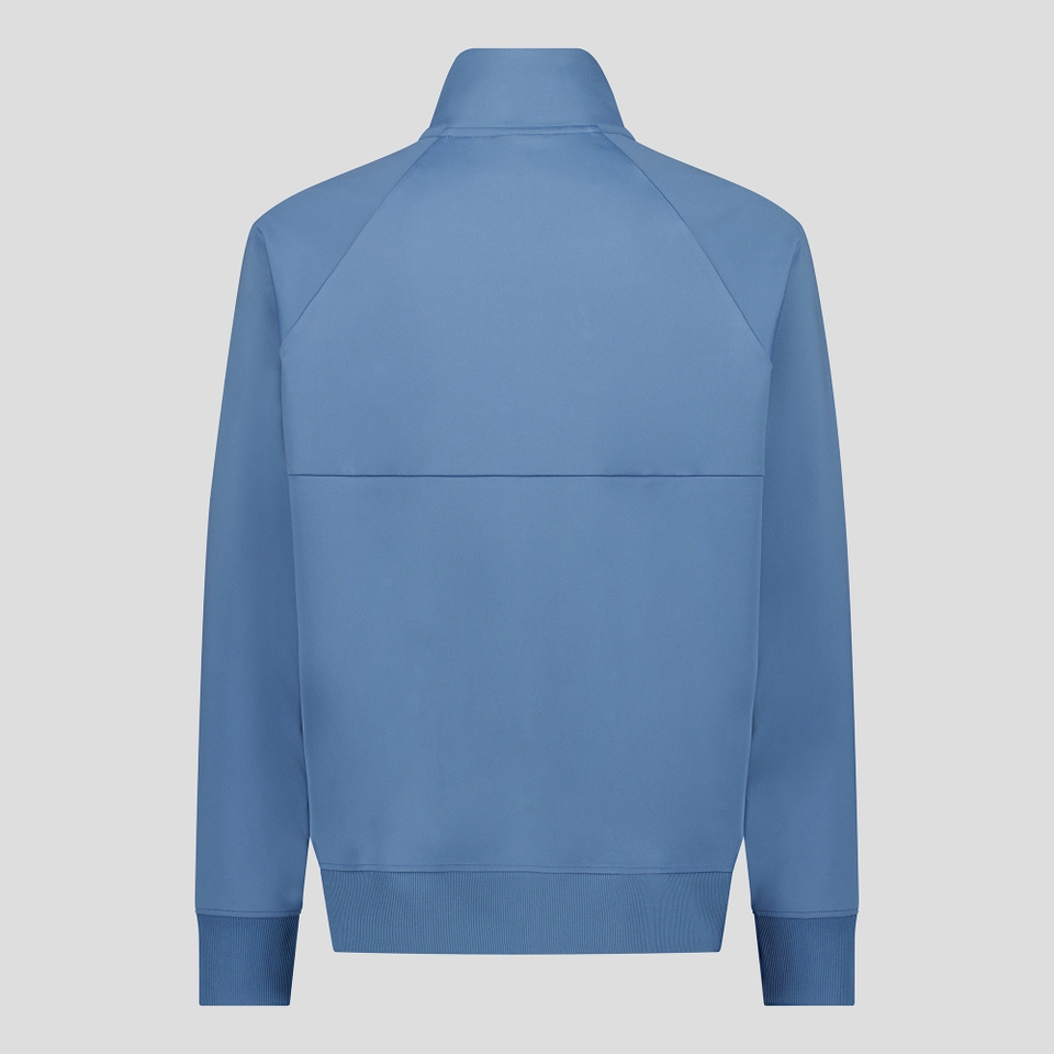 MENS TEMPO+ QUARTER ZIP SWEATER BLUE