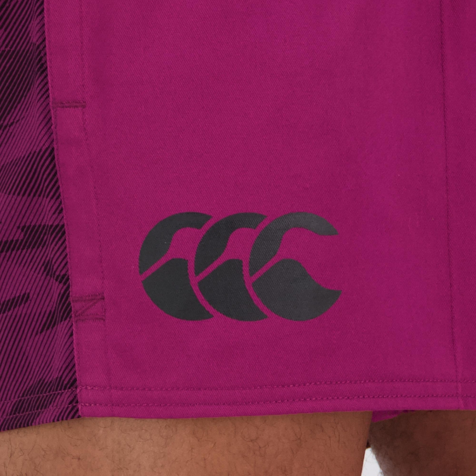 MENS CAMO HARLEQUIN SHORT MAROON